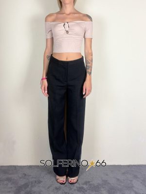 KONTATTO CROP TOP ACCESSORIO SABBIA