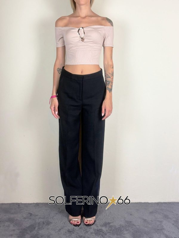 KONTATTO CROP TOP ACCESSORIO SABBIA