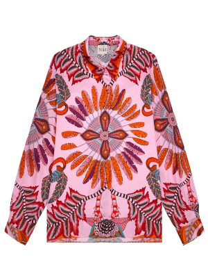 WILD CAMICIA BONAVENTURE PONY PINK - immagine 4