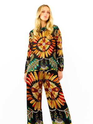 WILD CAMICIA BONAVENTURE PONY BLACK - immagine 2