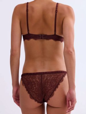 LOVE Stories WILD ROSE SLIP DARK BROWN - immagine 3