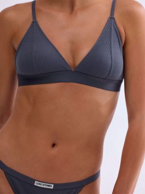 LOVE Stories DARLING BRALETTE DARK GREY