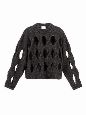 8PM DELPHINE MAGLIA NERO - immagine 2