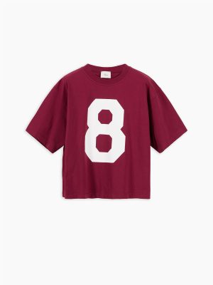 8PM FLORA T-SHIRT VINO - immagine 3