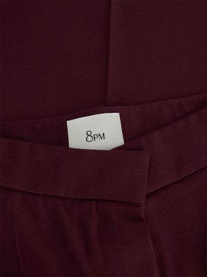 8PM MARIGOLD-B PANTALONE BORGOGNA - immagine 4