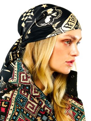 WILD SCIARPA MEDIA BANDANA NERA