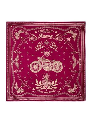 WILD SCIARPA MEDIA BANDANA BORDEAUX - immagine 3