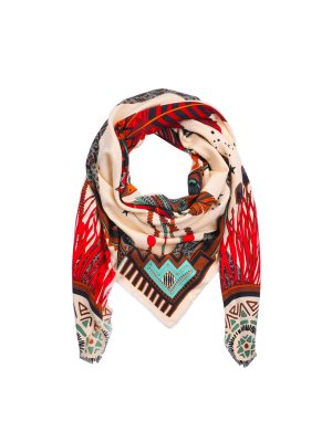 WILD SCIARPA WESTERN BEIGE - immagine 4