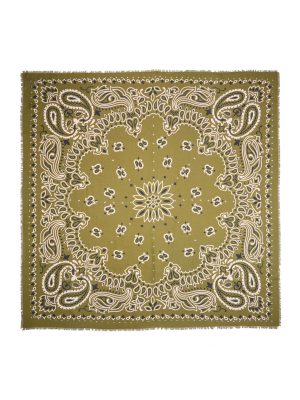 WILD SCIARPA BIG PAISLEY KAKI - immagine 2