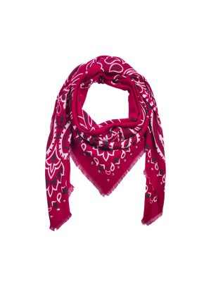 WILD SCIARPA BIG PAISLEY BORDEAUX - immagine 4
