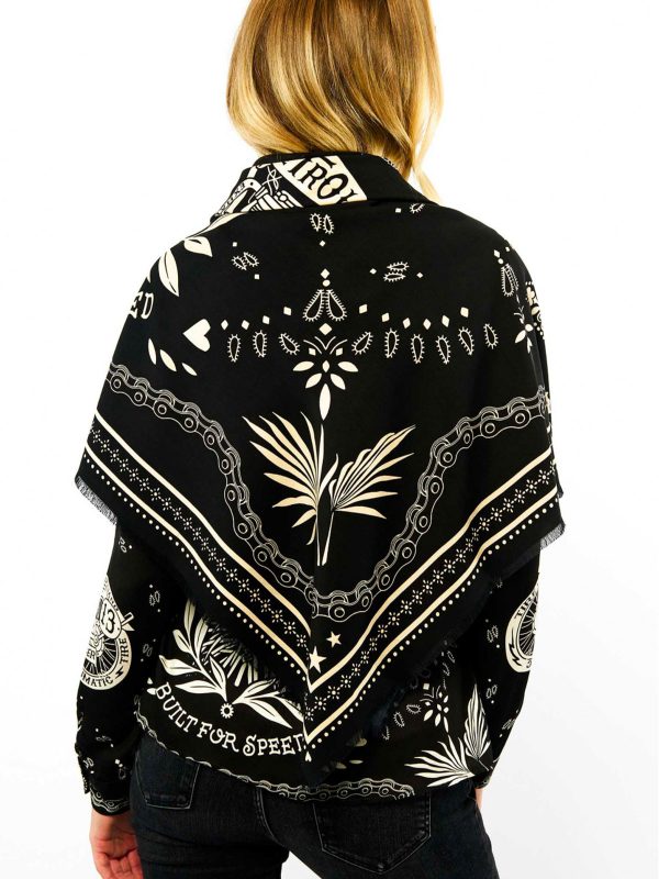 WILD SCIARPA BANDANA NERA