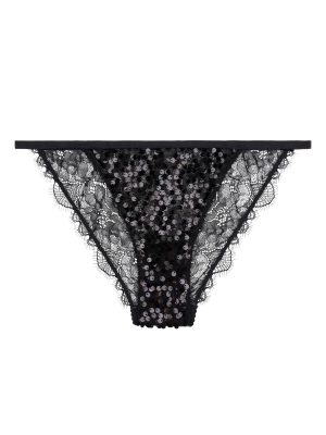 LOVE Stories WILD ROSE SLIP PAILETTES BLACK - immagine 3