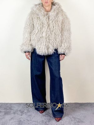 UNCOMMON  PELLICCIA ECO MONGOLIA ECRU'