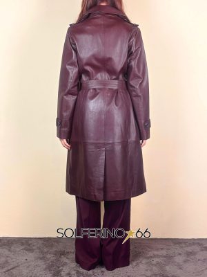 RINO & PELLE IRENE TRENCH CHOCOLATE BEAN - immagine 3