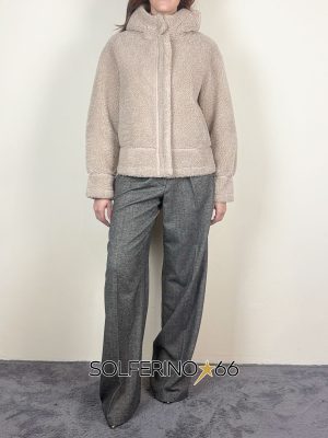 RINO & PELLE FELICIA GIACCA CAPPUCCIO OAT