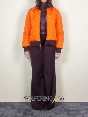 RINO & PELLE DJENNA BOMBER CHOCOLATE BEAN AND ORANGE - immagine 4
