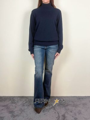 WOOL & CO DOLCEVITA LANA/CASHMERE BLU NAVY