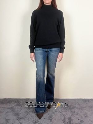 WOOL & CO DOLCEVITA LANA/CASHMERE NERO