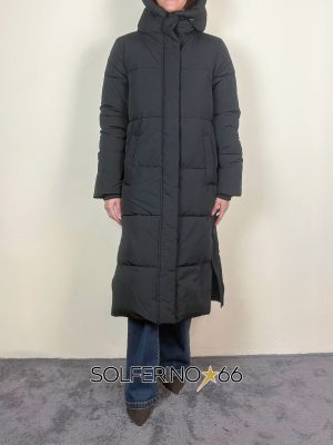 RINO & PELLE TESSA PIUMINO LUNGO NERO