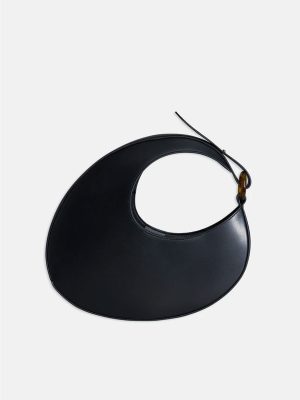 WEILI ZHENG BORSA IN ECOPELLE ASIMMETRICA BLACK