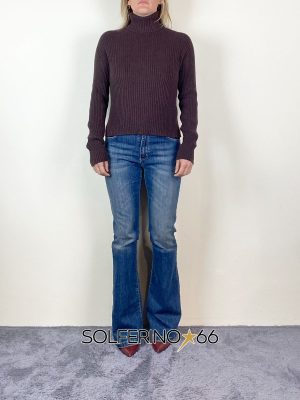 KONTATTO DOLCEVITA COSTE CROP MOGANO