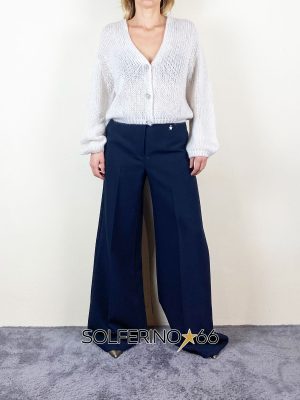 SOUVENIR PRIVéE CARDIGAN LUREX CREMA