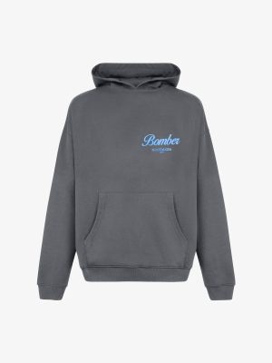 BOMBER 1997 HOODIE - DARK SHADOW