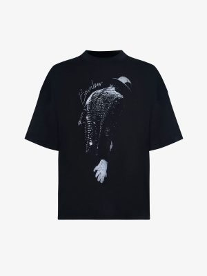 BOMBER ICON T-SHIRT - BLACK