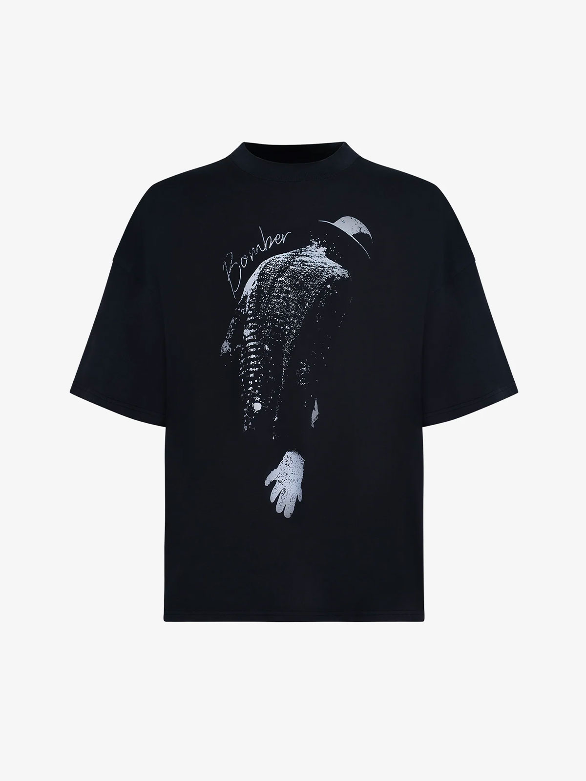 BOMBER ICON T-SHIRT - BLACK